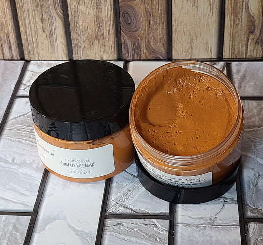 Half-Sized Pumpkin Clay Face Mask