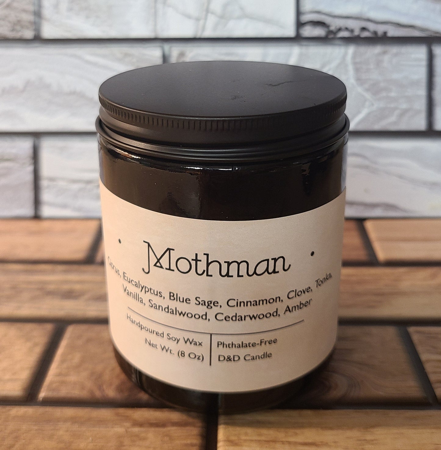 Mothman Candle